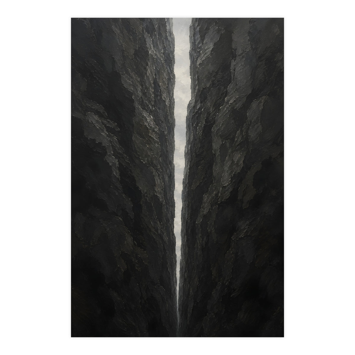 The Narrow Pass — the narrow pass, 24x36 in print