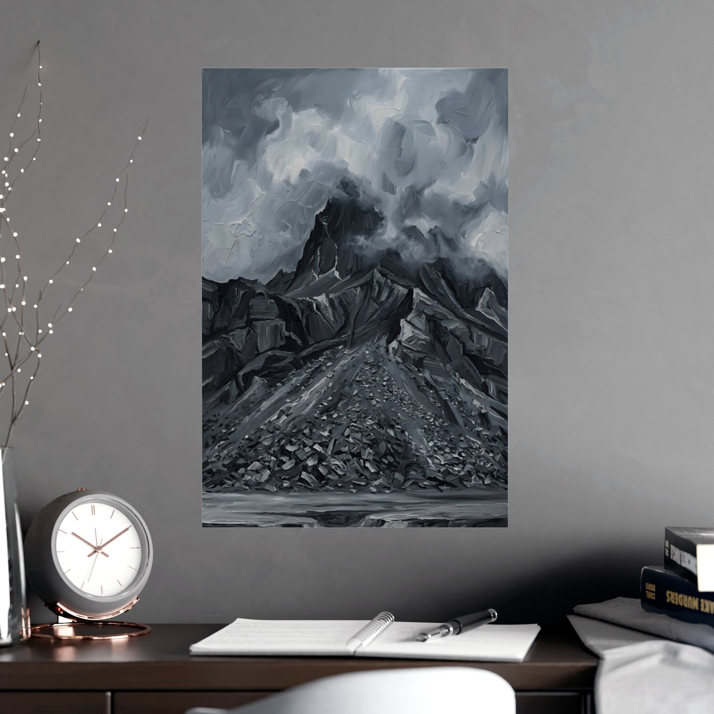Scree Slope | Landscape Print | Mountain Wall Art