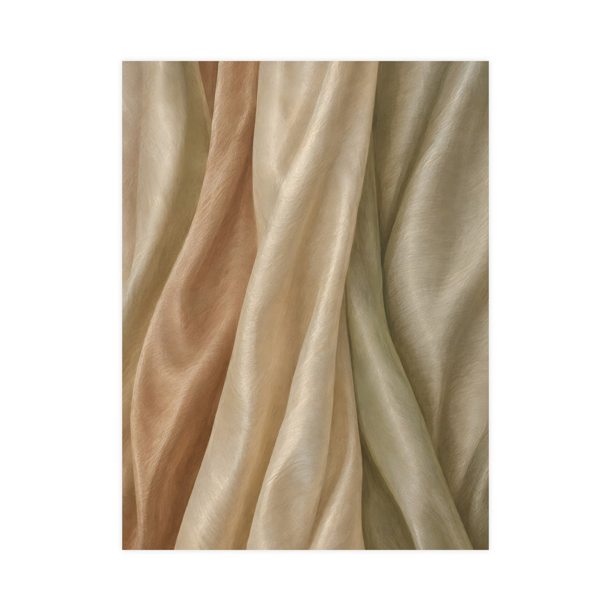 Raw Silk — raw silk, 18x24 in print