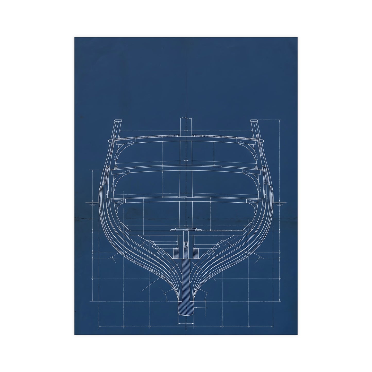 Ship's Hull — ship's hull, 12x18 in print