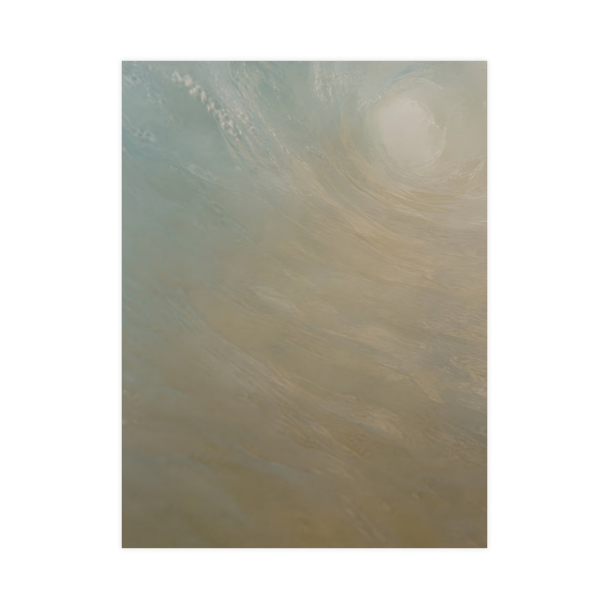 Inside the Wave — inside the wave, 18x24 in print