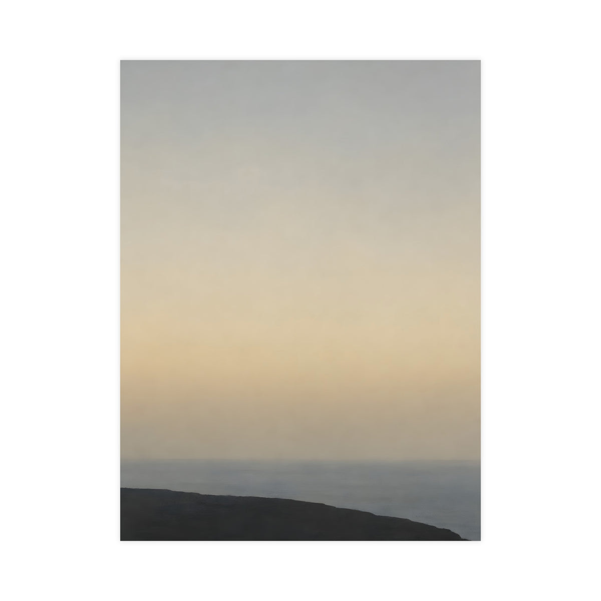 Cliff Edge, Low — cliff edge, low, 18x24 in print