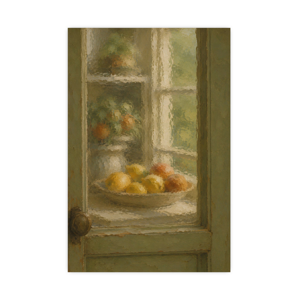 Through the Wavy Glass — through the wavy glass, 20x30 in print
