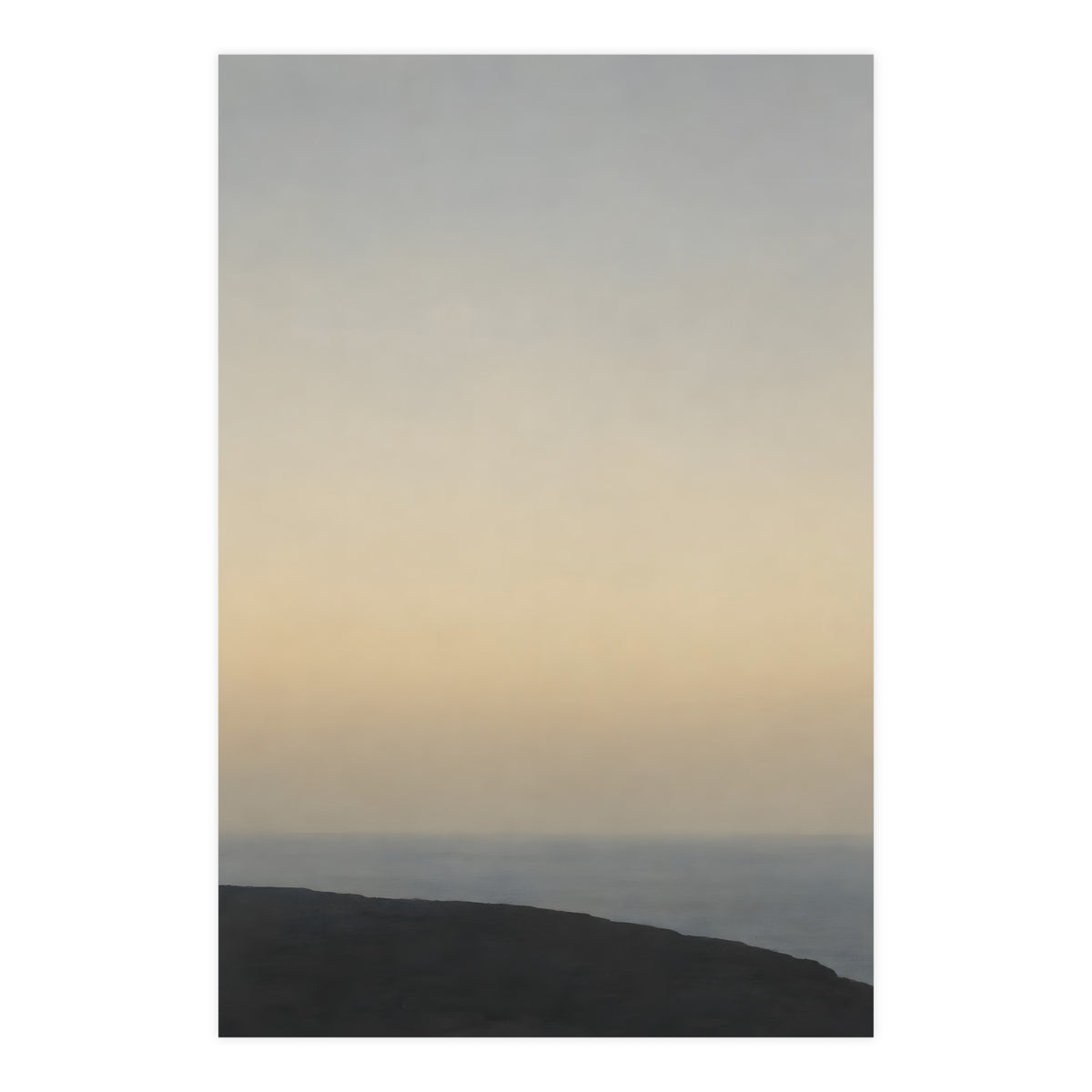 Cliff Edge, Low — cliff edge, low, 24x36 in print