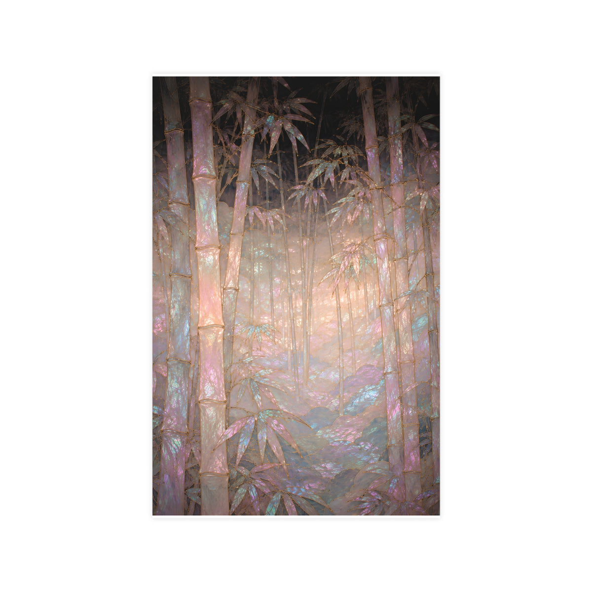Bamboo in Mist — bamboo in mist, 11x17 in print