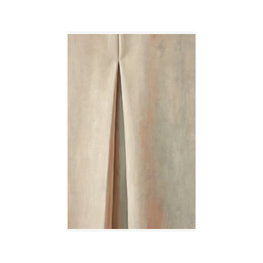 One Pleat | Textile Study Print | Wall Art