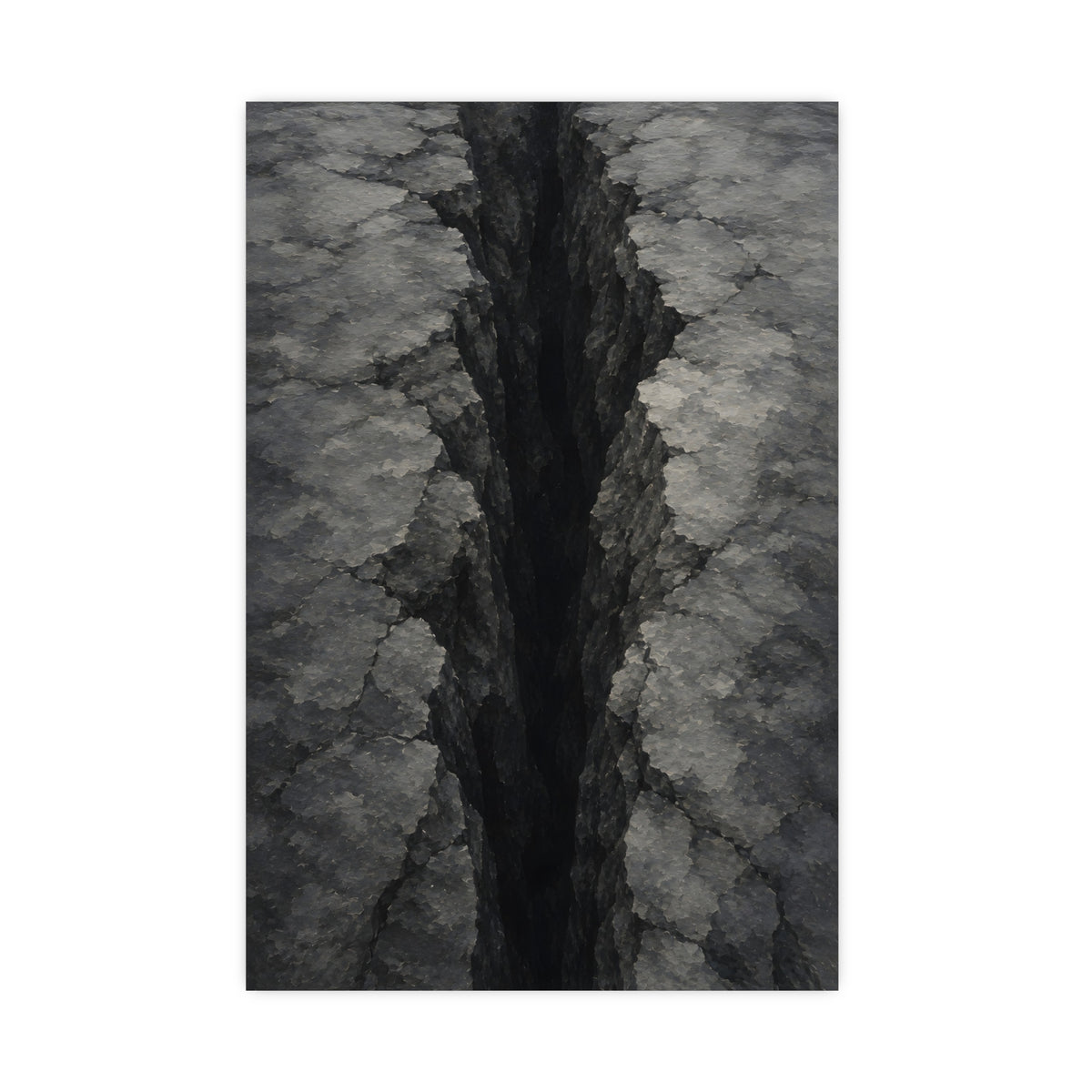 Fissure, from Above — fissure, from above, 16x24 in print