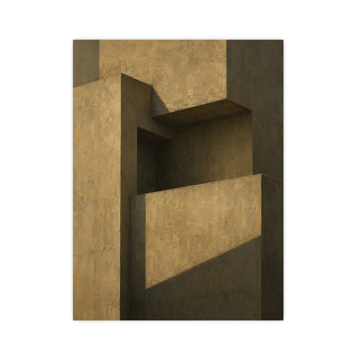 Facade at Dusk — facade at dusk, 12x16 in print