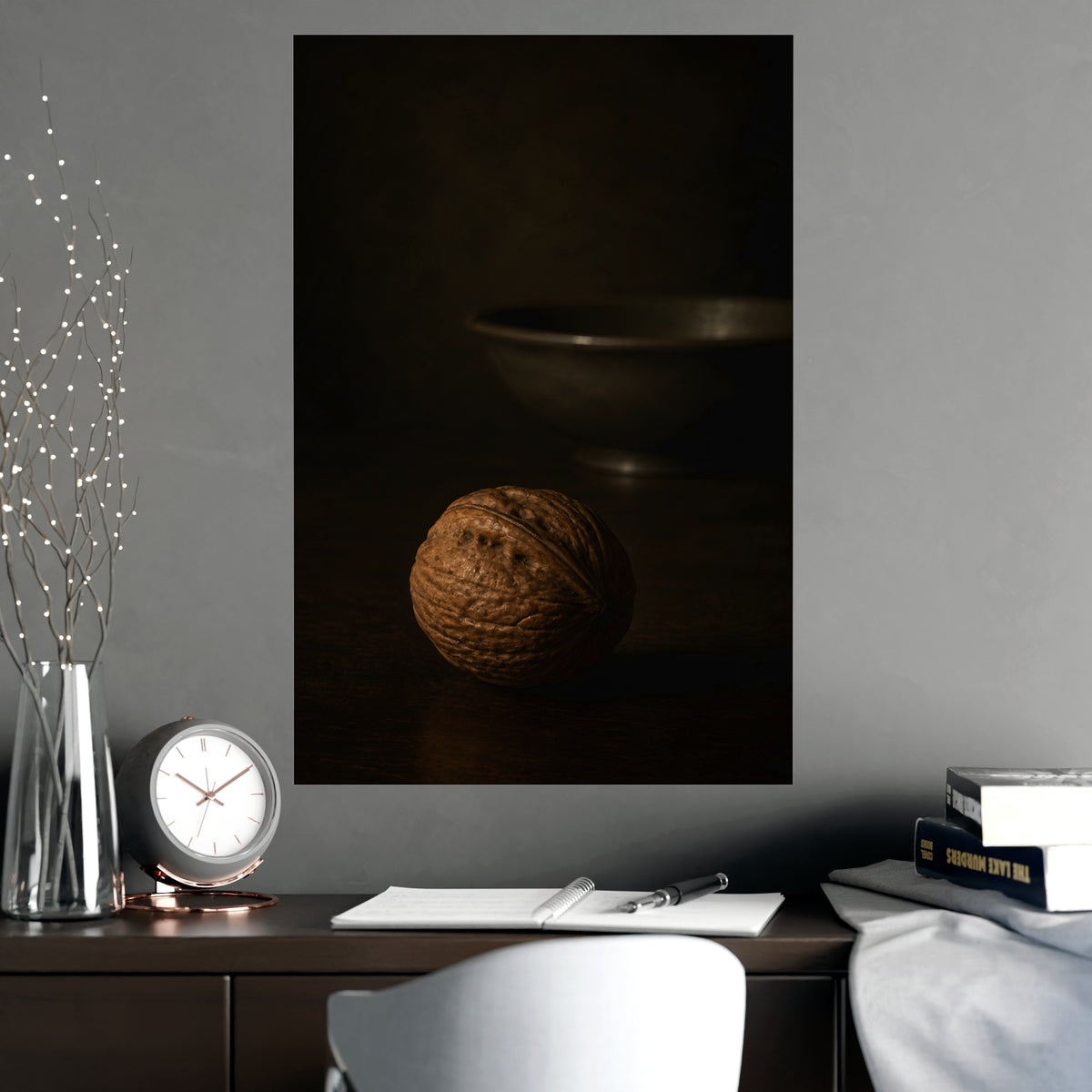 Near and Far — near and far, shown framed on a wall