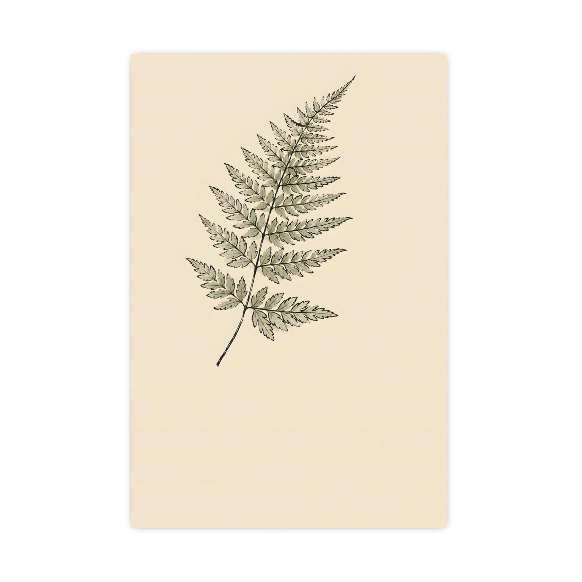 Fern Frond — fern frond, 16x24 in print