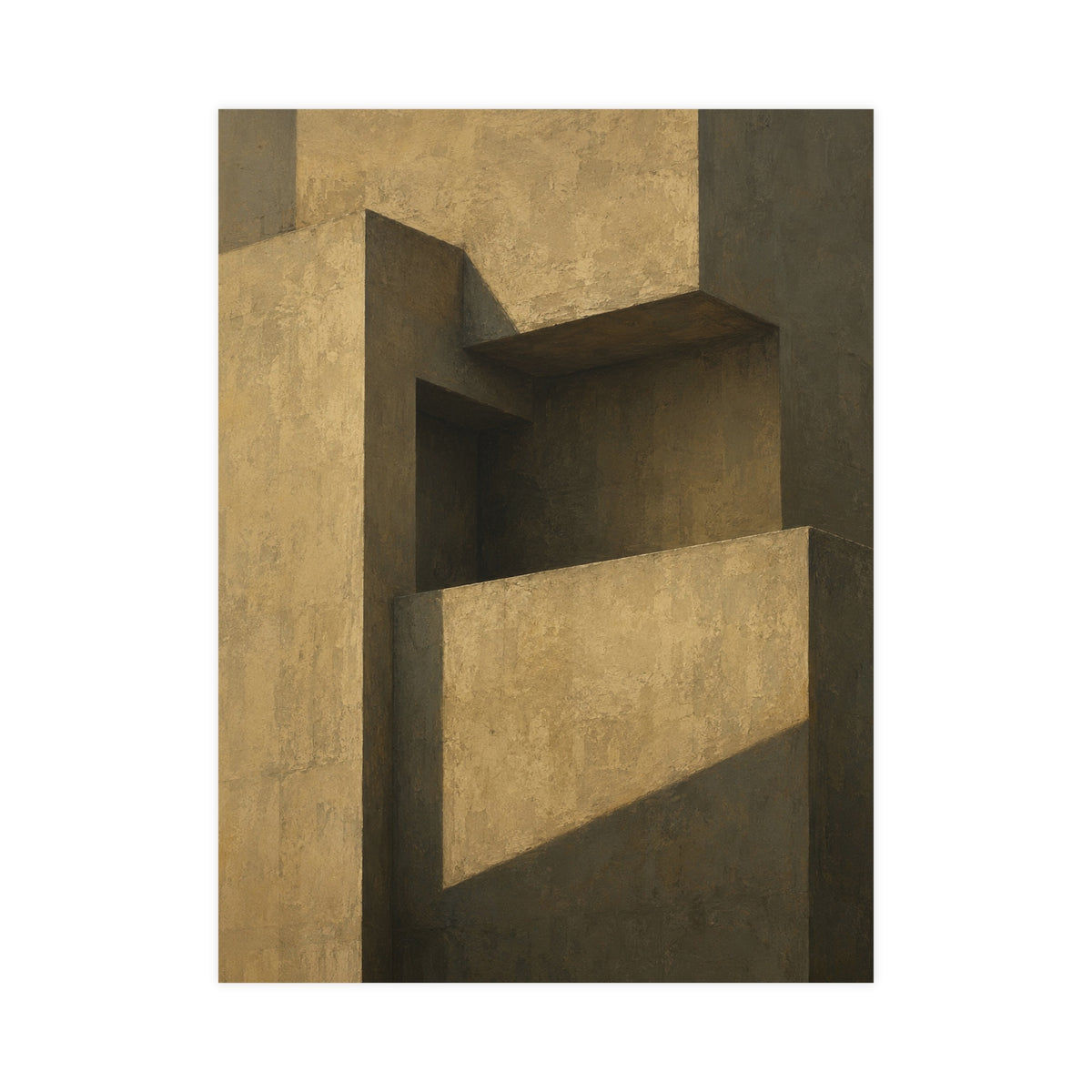 Facade at Dusk — facade at dusk, 18x24 in print
