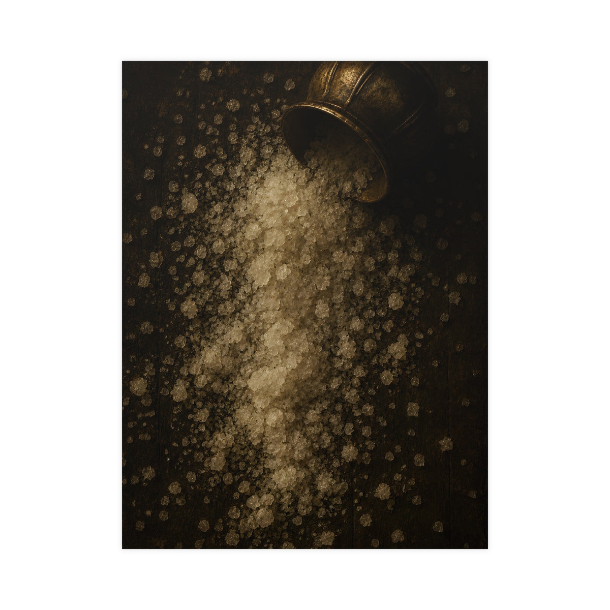 Salt, Spilled — salt, spilled, 18x24 in print