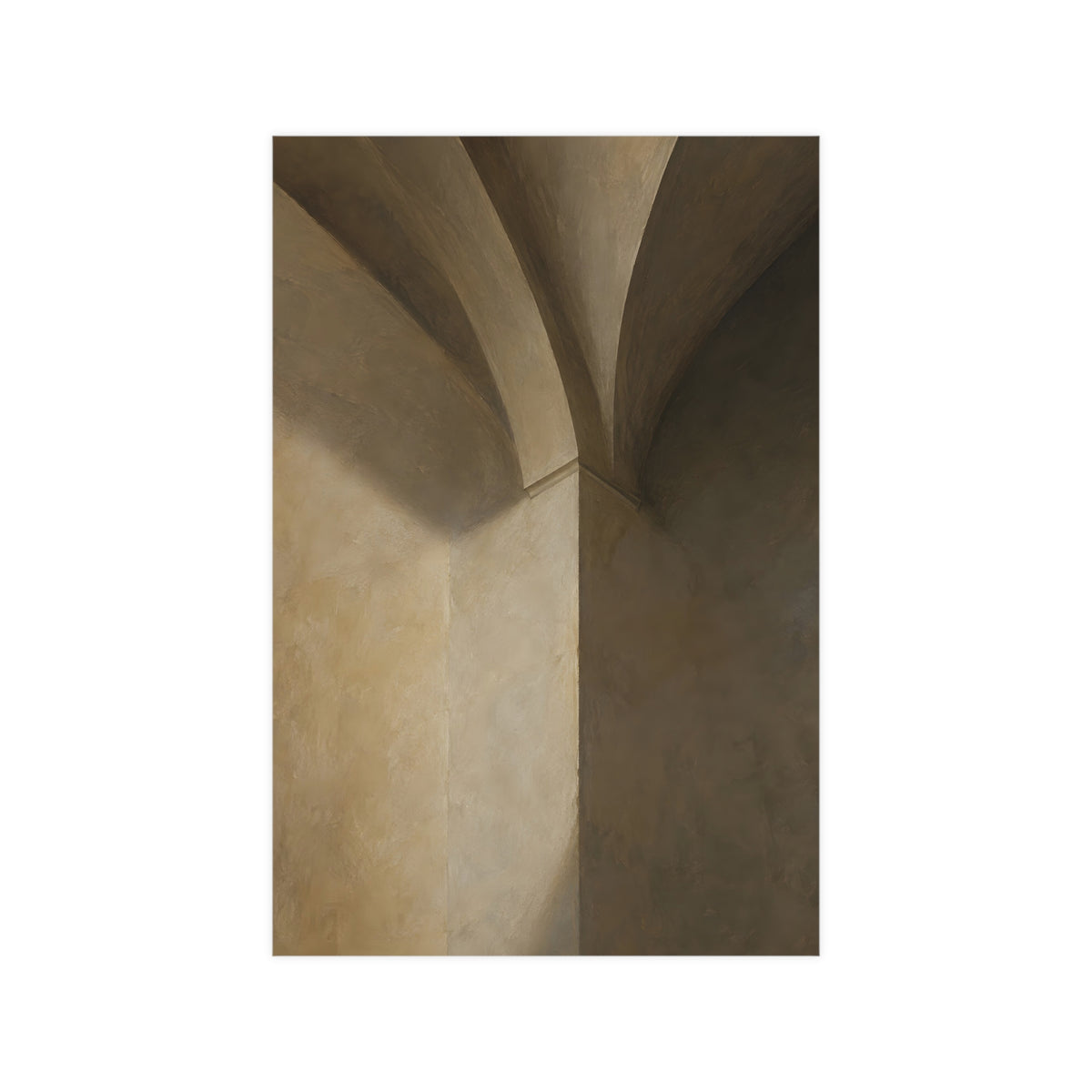 Vaulted Ceiling — vaulted ceiling, 12x18 in print