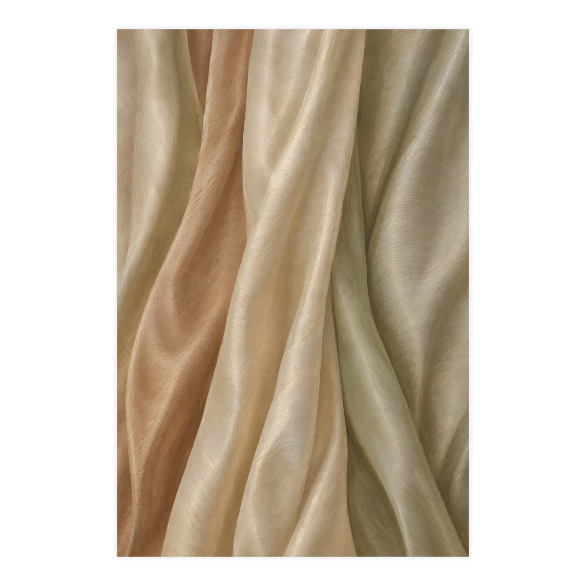 Raw Silk — raw silk, 24x36 in print