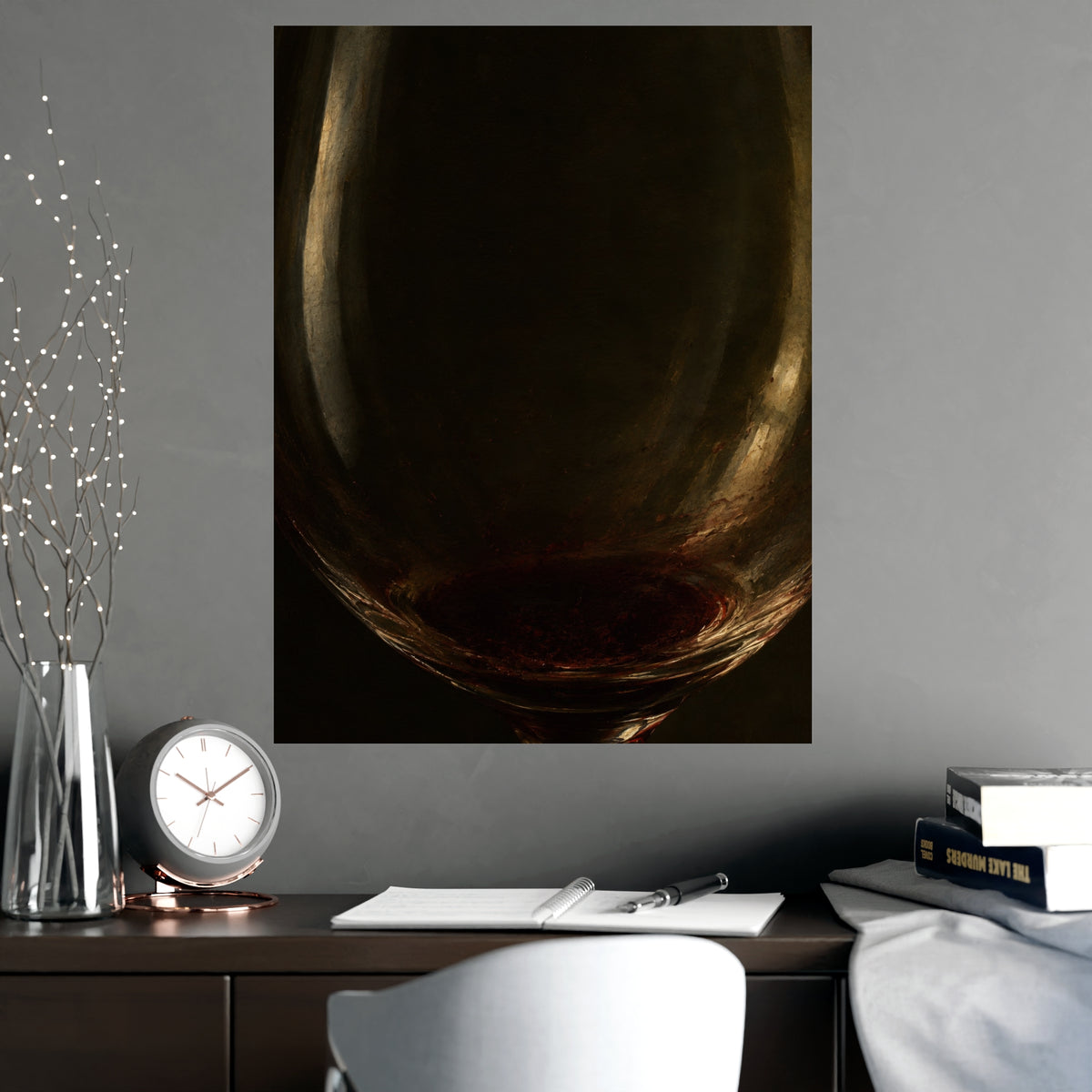 The Last of It — the last of it, shown framed on a wall