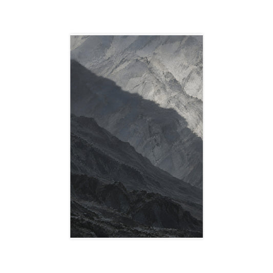 The Shadow of a Mountain — the shadow of a mountain, 11x17 in print