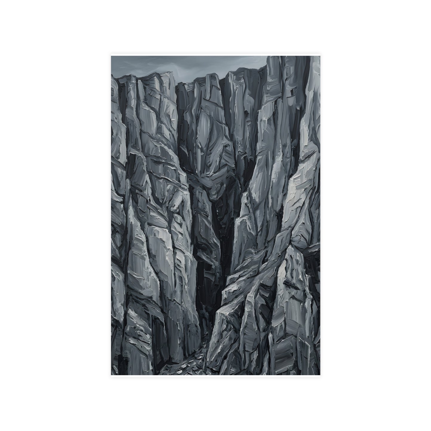 Sea Cliffs | Landscape Print | Mountain Wall Art