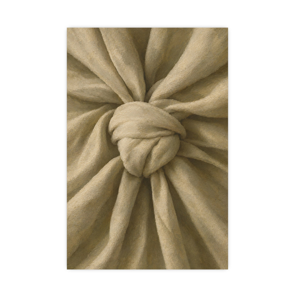 One Knot | Textile Study Print | Wall Art