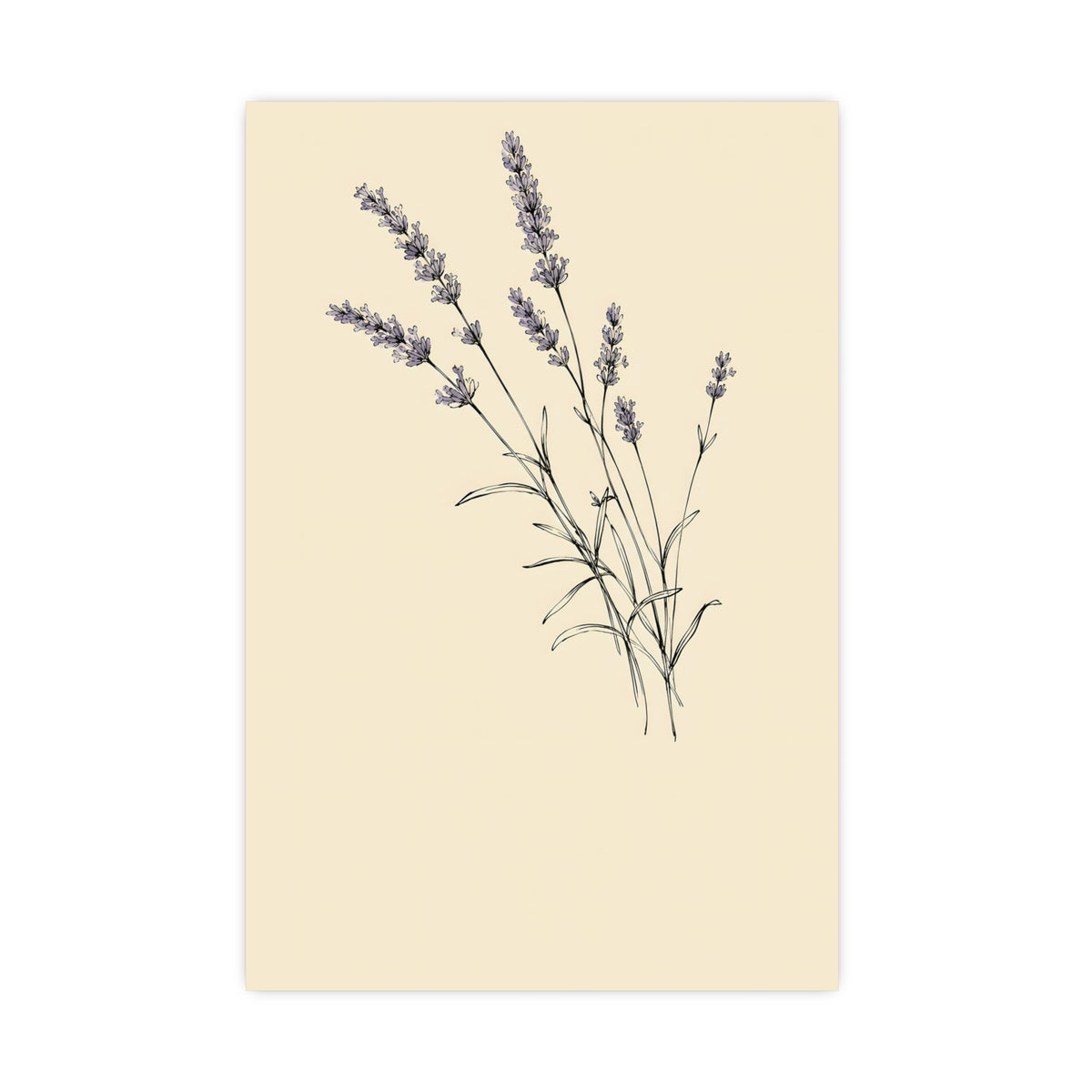 Lavender Sprig — lavender sprig, 16x24 in print