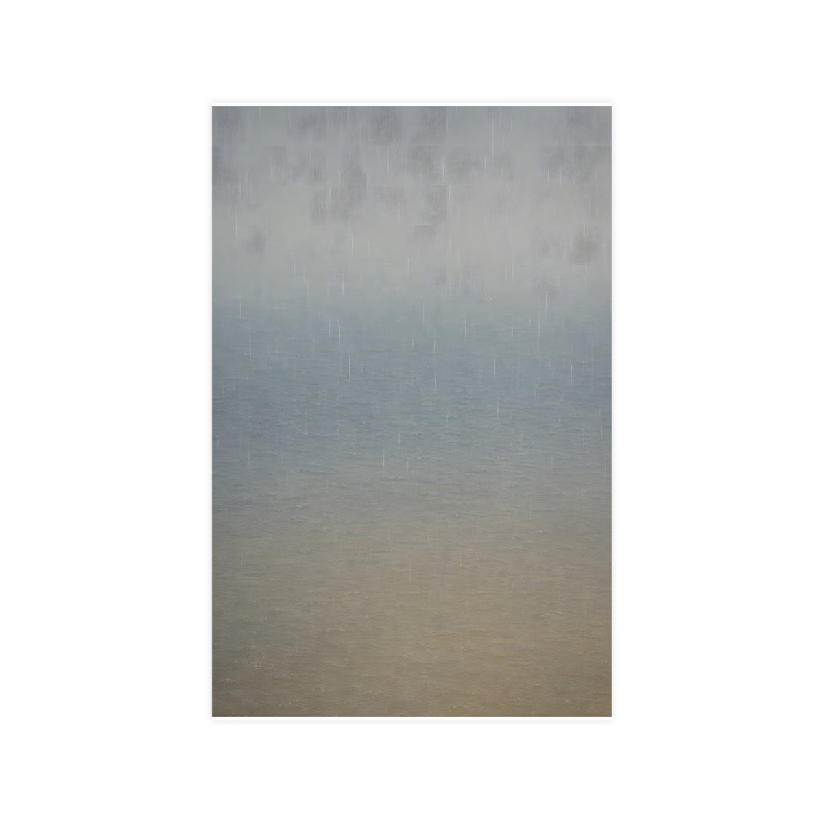 Rain at Sea — rain at sea, 11x17 in print