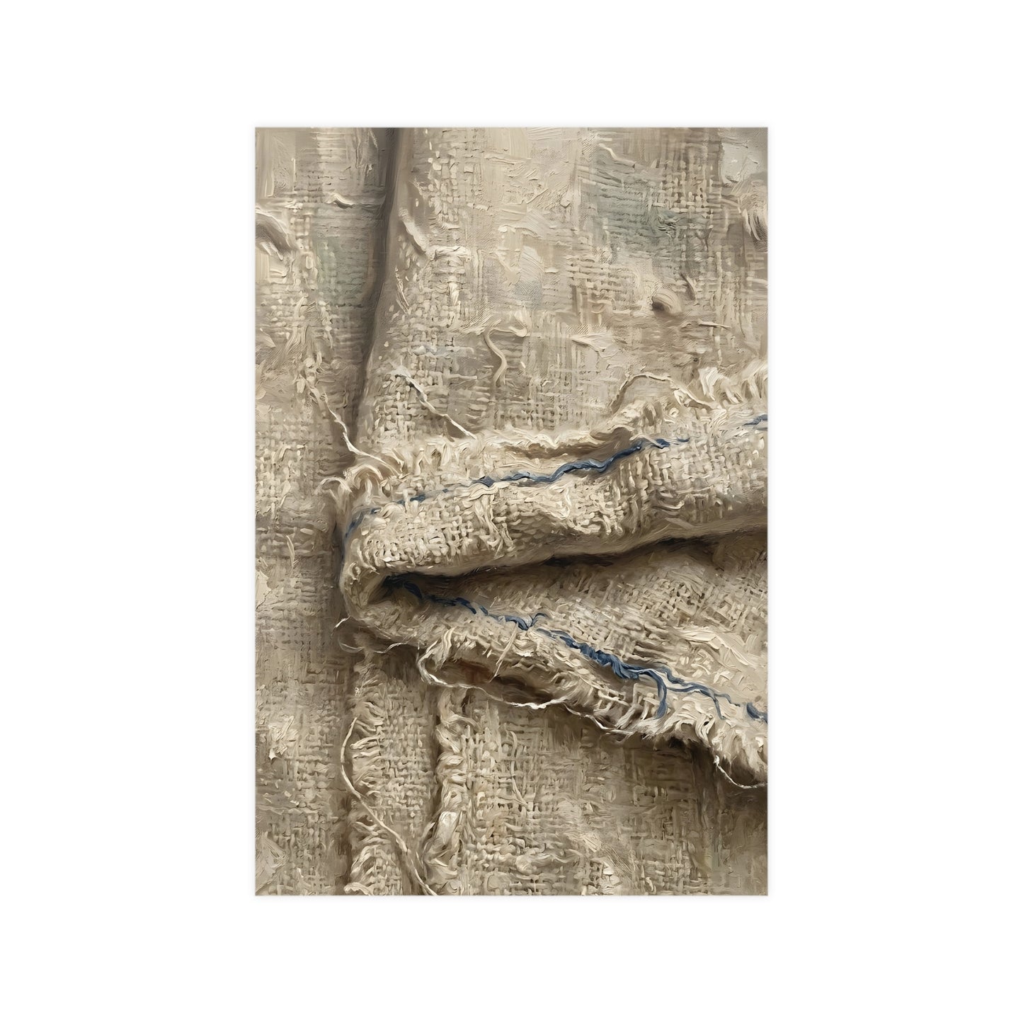 Folded Linen — folded linen, 12x16 in print