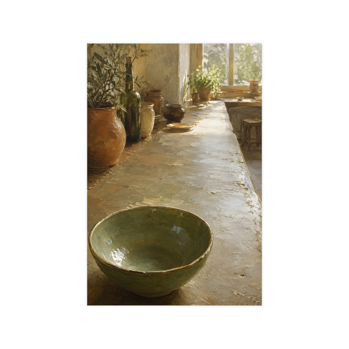 The Long Counter — the long counter, 12x18 in print