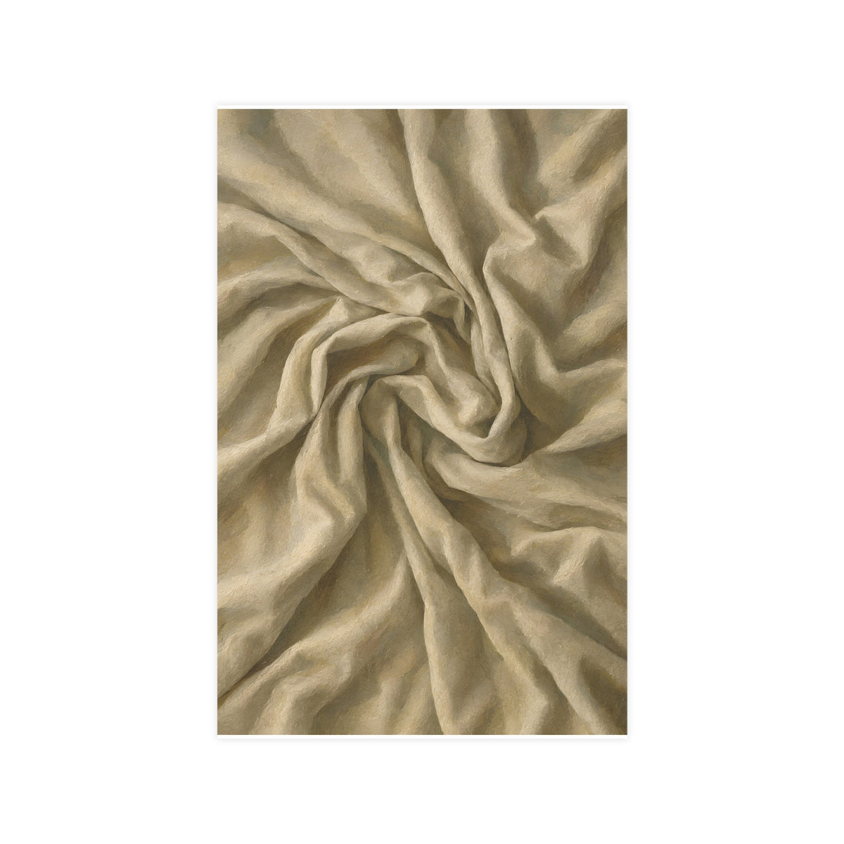 Caída en el Suelo | Estudio Textil | Lámina de Arte