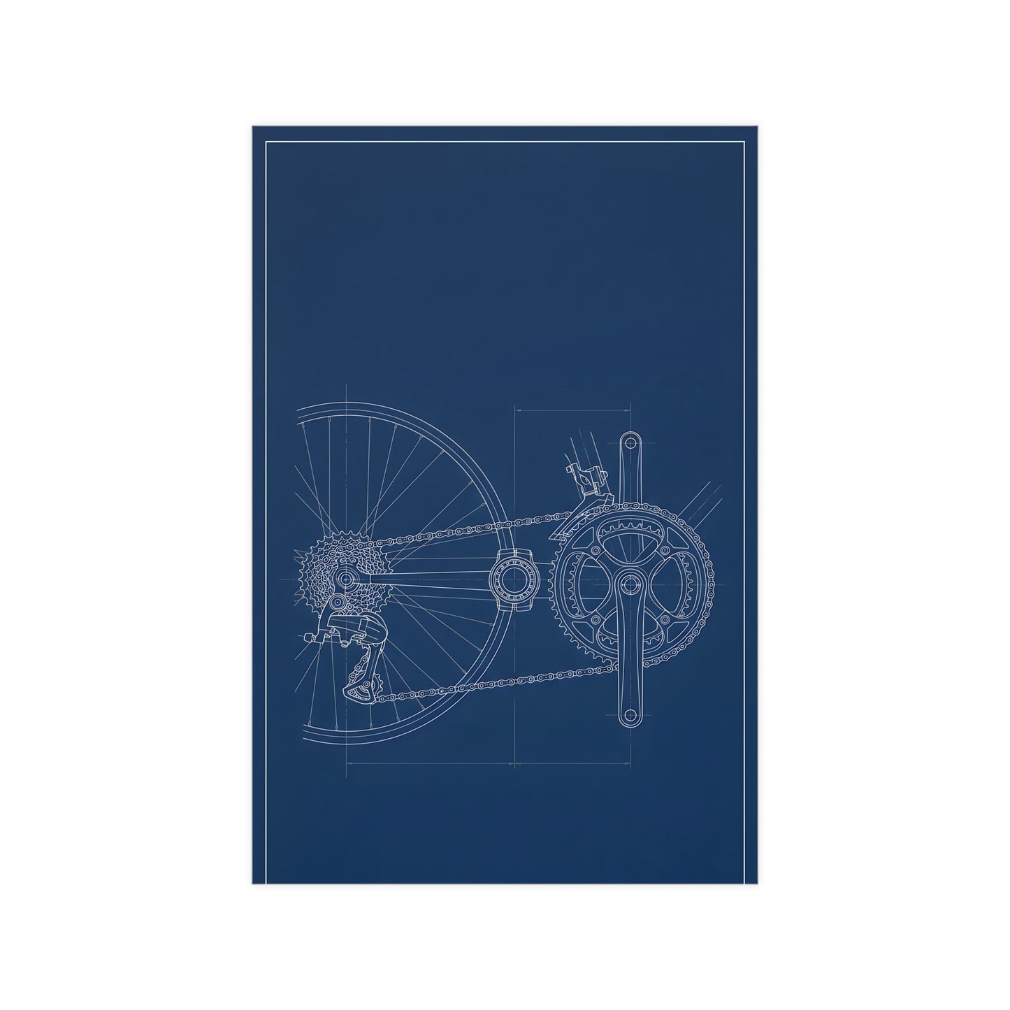 Drivetrain — drivetrain, 12x16 in print