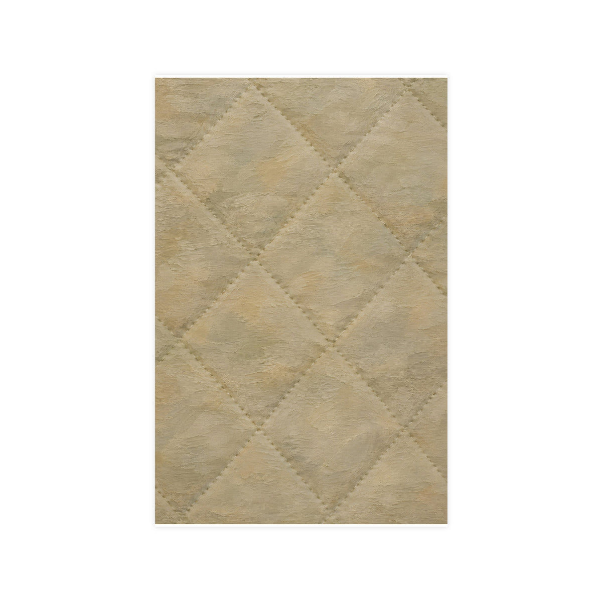 Quilted, in Relief — quilted, in relief, 11x17 in print