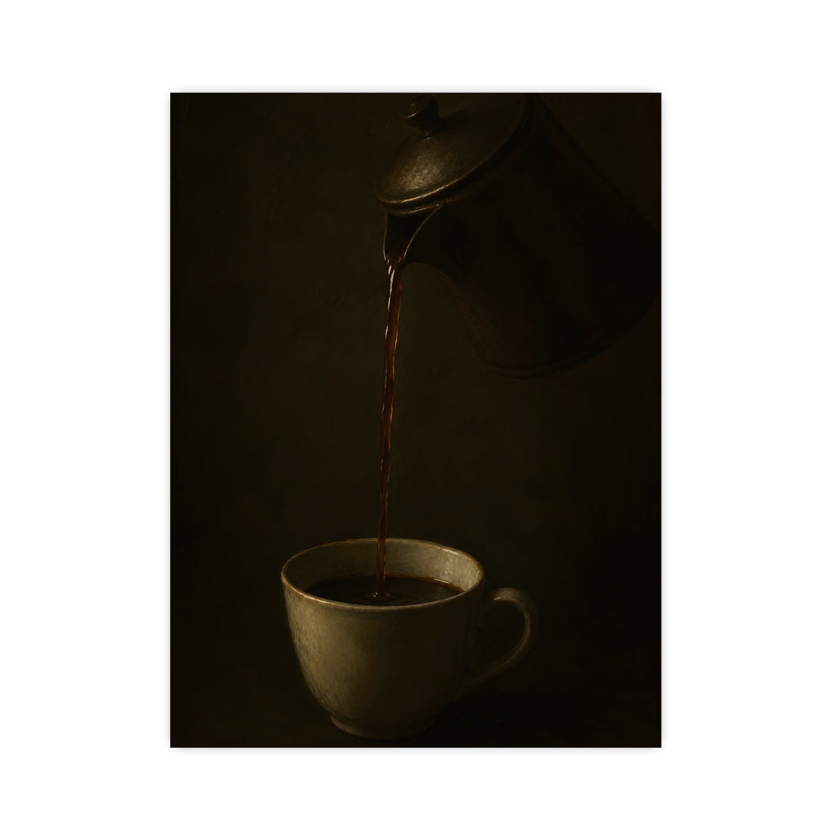 The Pour — the pour, 12x16 in print