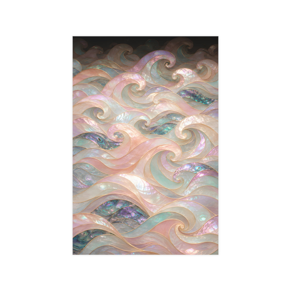 Wave Pattern — wave pattern, 12x18 in print
