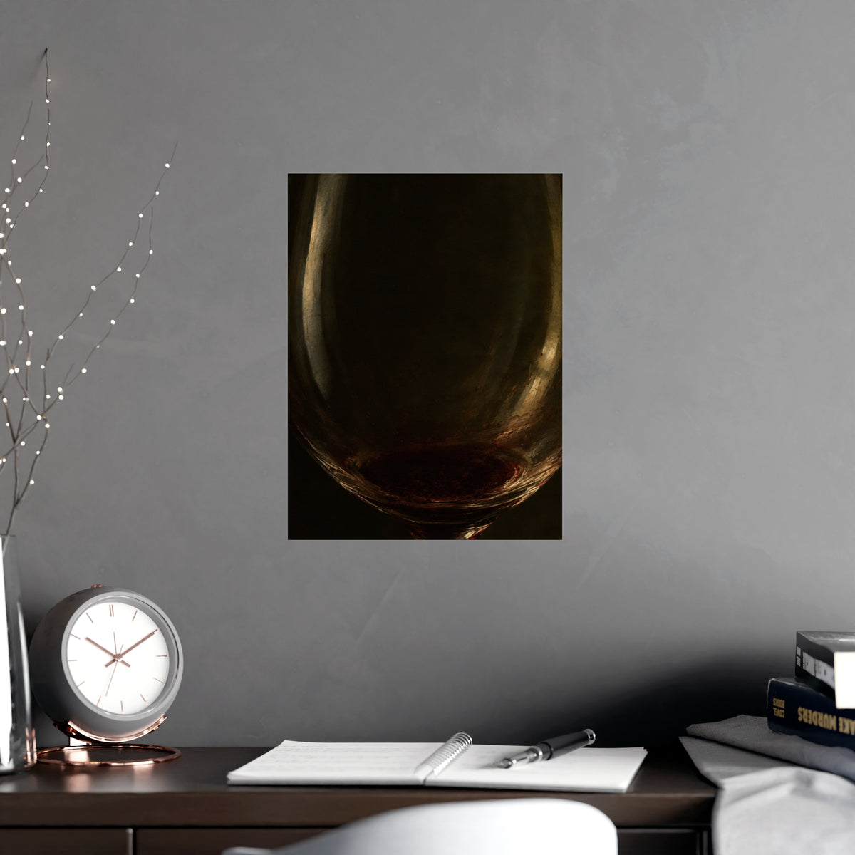 The Last of It — the last of it, shown framed on a wall