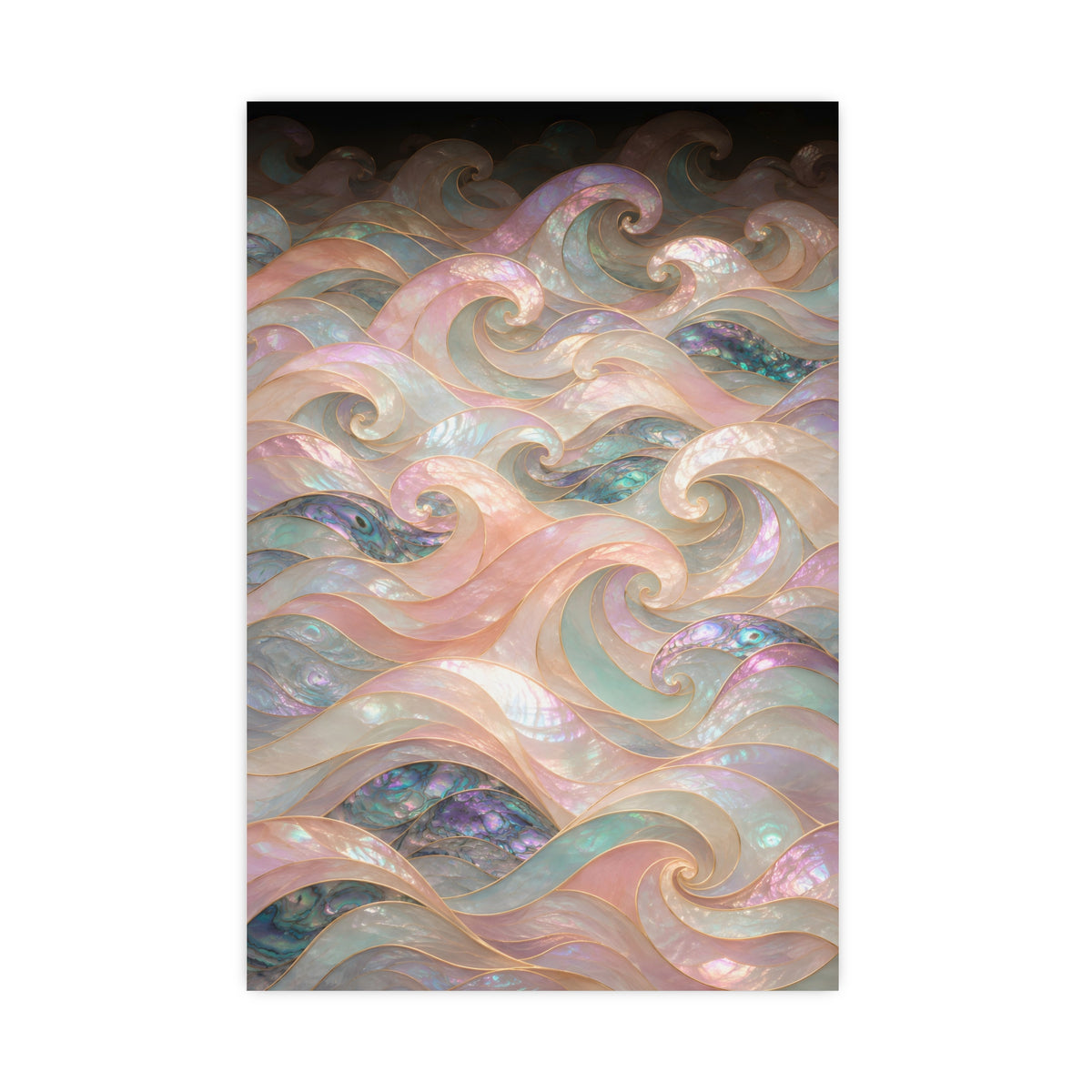 Wave Pattern — wave pattern, 20x30 in print