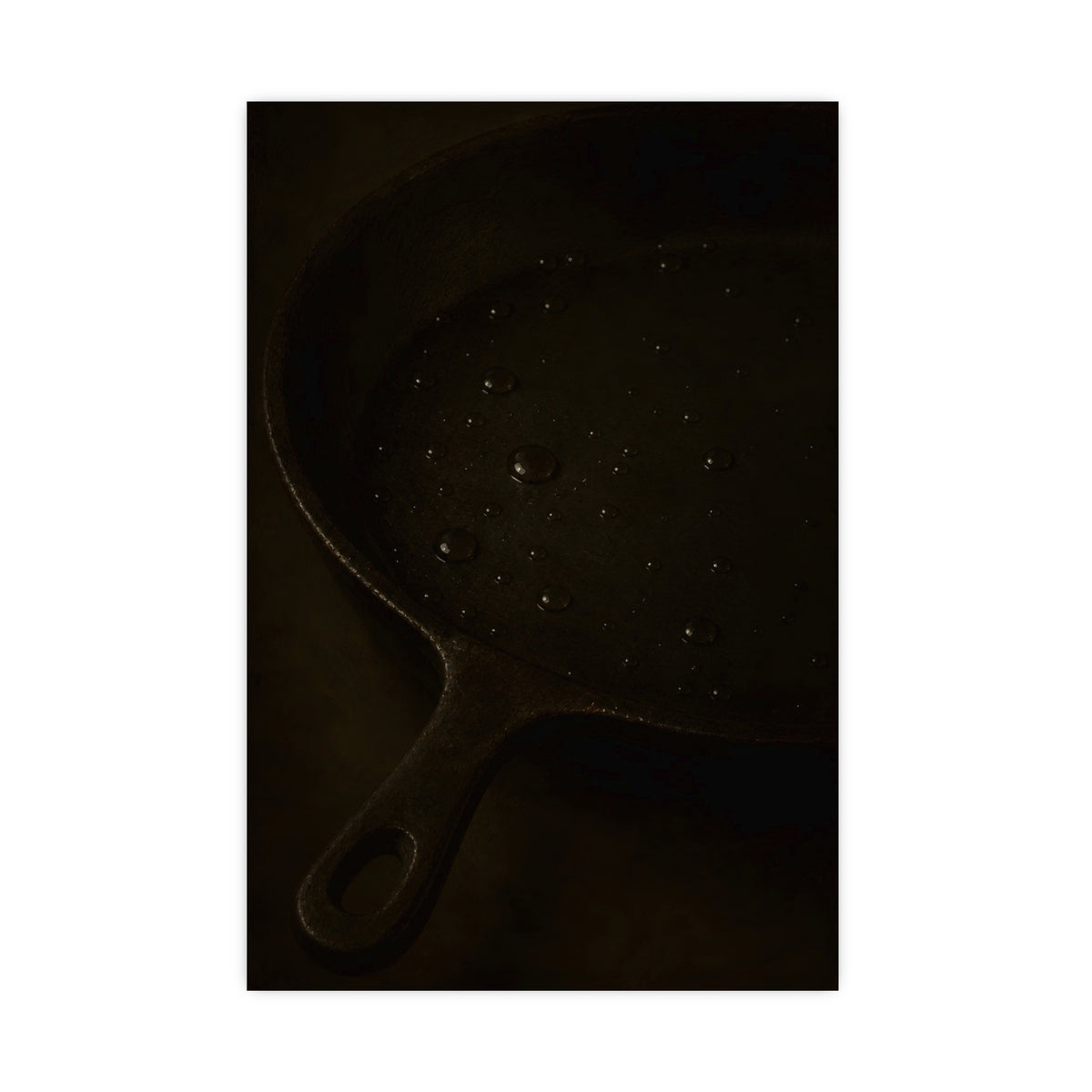 Beads on Iron — beads on iron, 20x30 in print