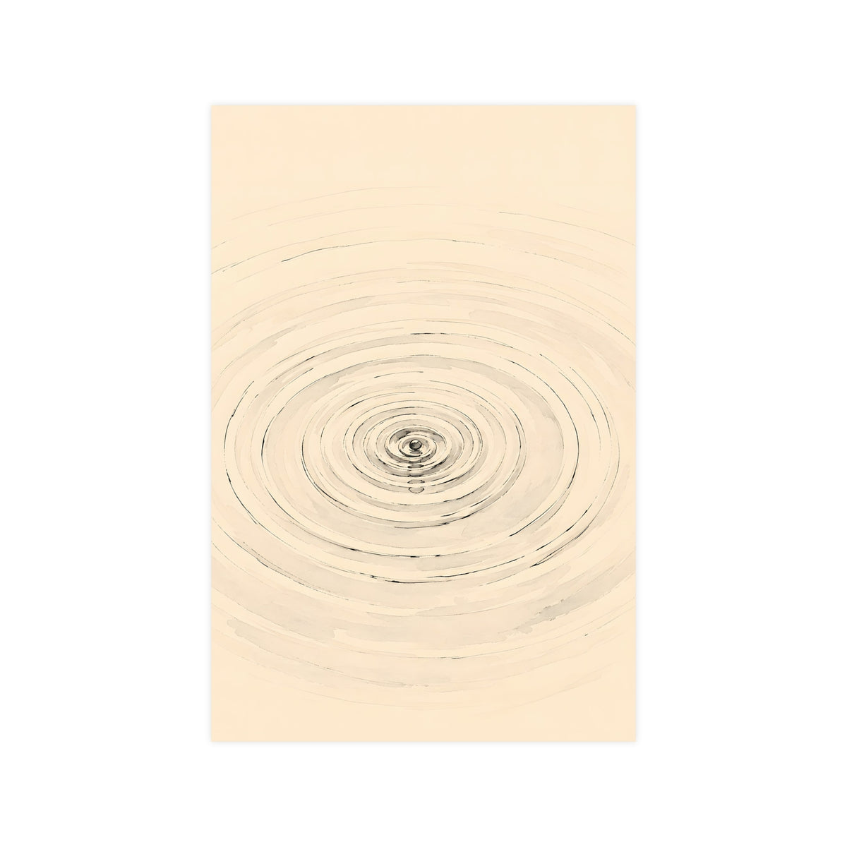Rings on Water — rings on water, 12x18 in print