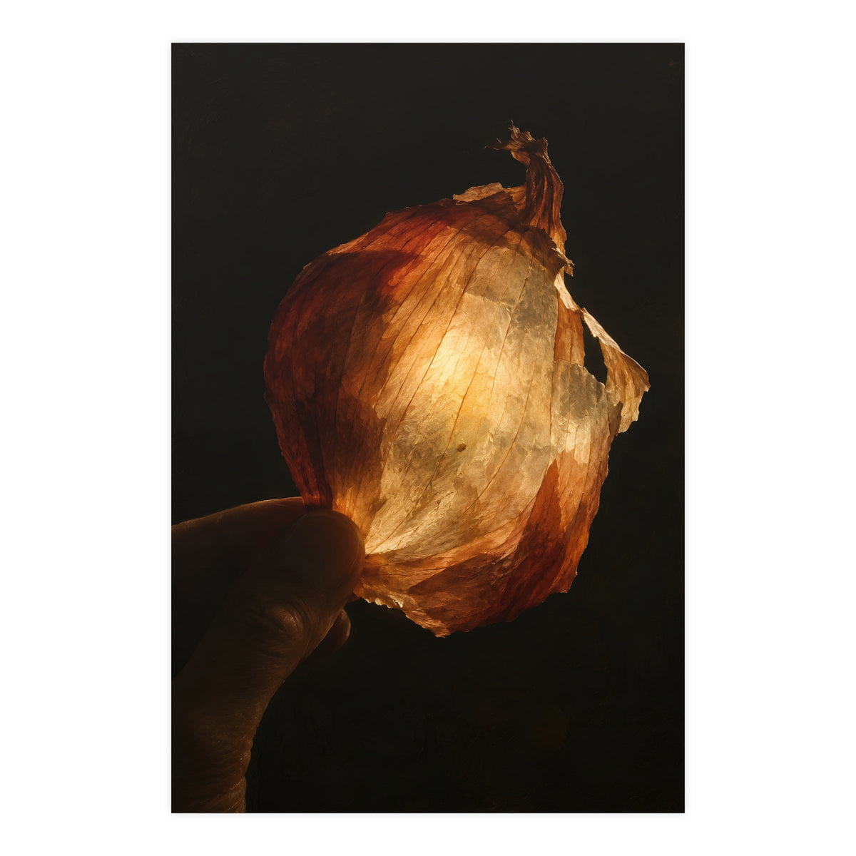 Through the Onion Skin — through the onion skin, 24x36 in print