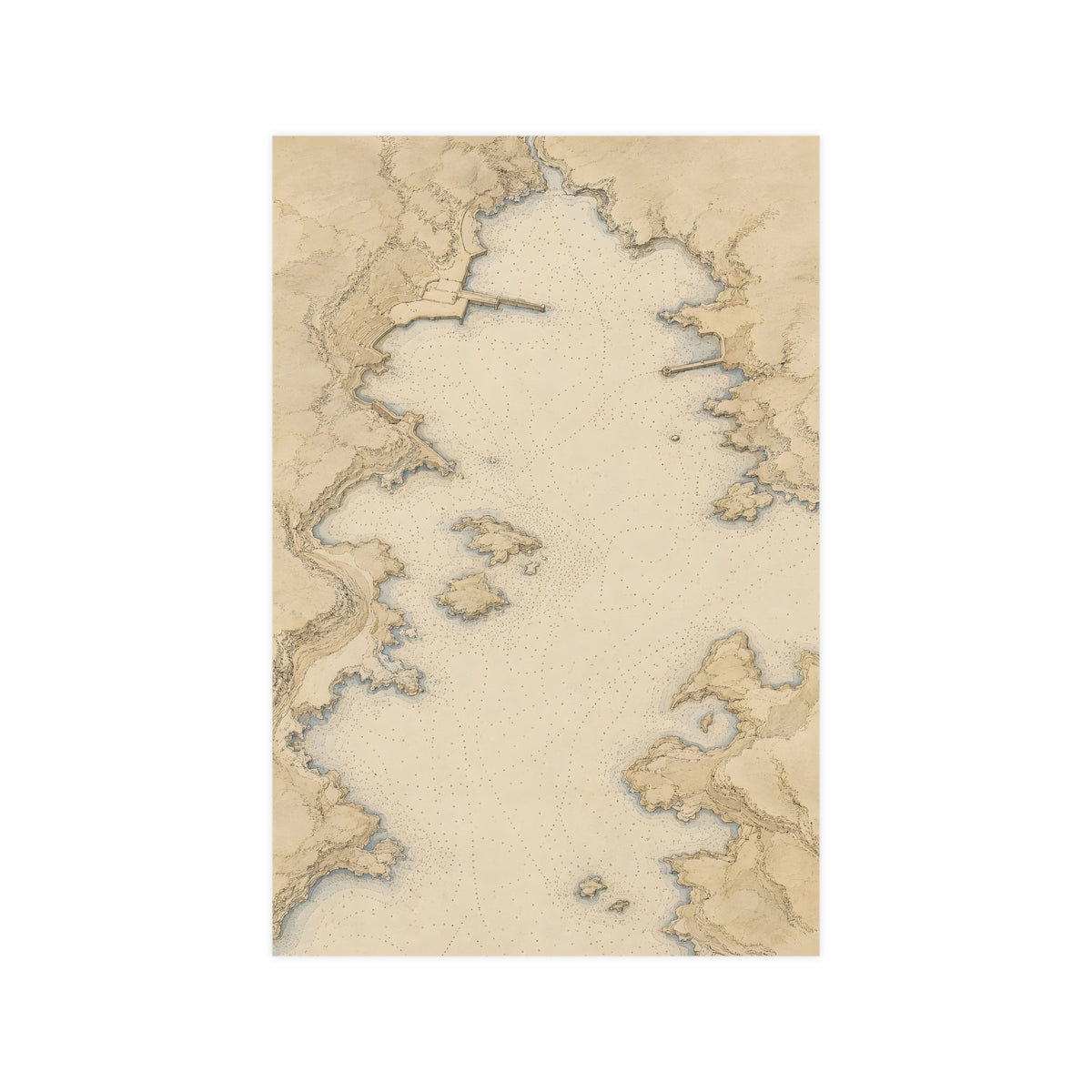 Harbour Soundings — harbour soundings, 12x18 in print