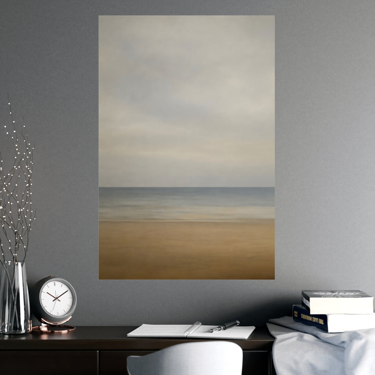 Empty Horizon — empty horizon, shown framed on a wall