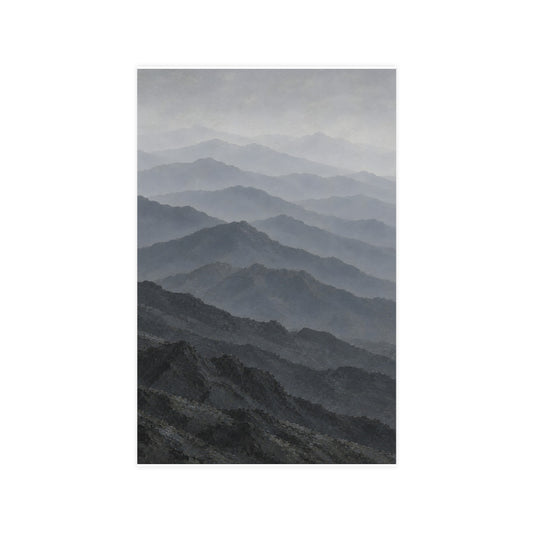 Ridge behind Ridge — ridge behind ridge, 11x17 in print