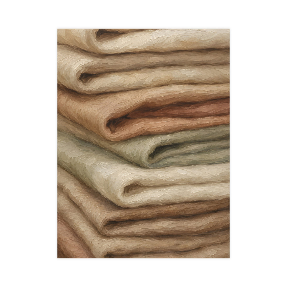 Folded Stack — folded stack, 18x24 in print