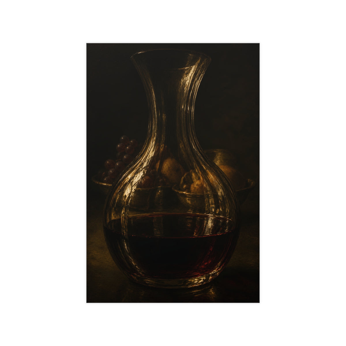 Through the Decanter — through the decanter, 12x18 in print