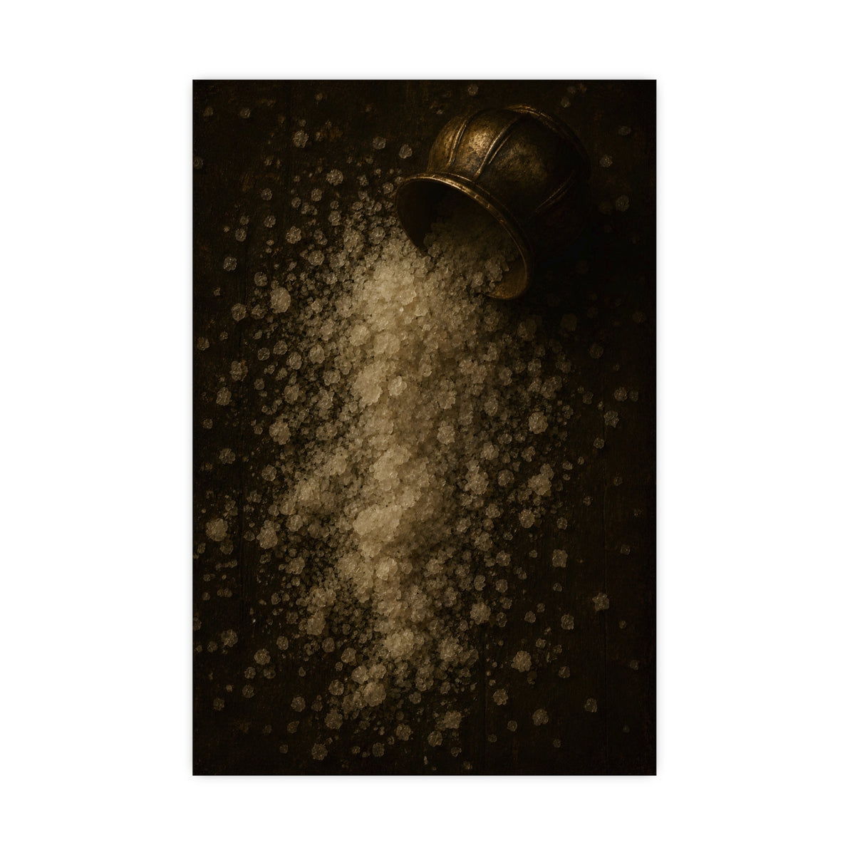 Salt, Spilled — salt, spilled, 16x24 in print