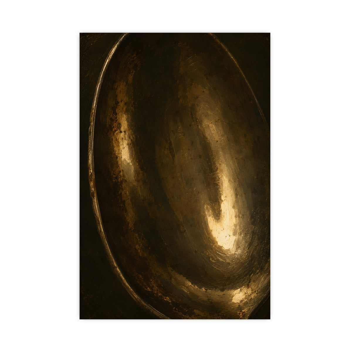 Tarnished Silver — tarnished silver, 20x30 in print