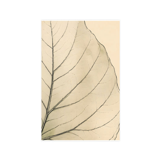 Leaf, Up Close — leaf, up close, 11x17 in print