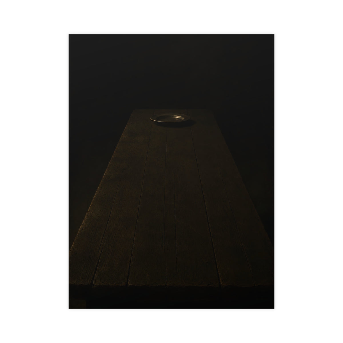 The Far End of the Table — the far end of the table, 18x24 in print