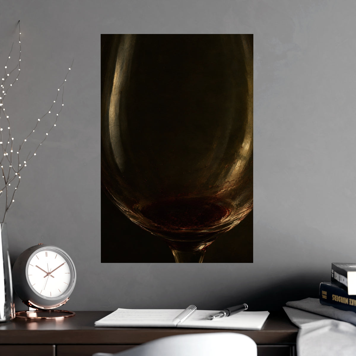 The Last of It — the last of it, shown framed on a wall