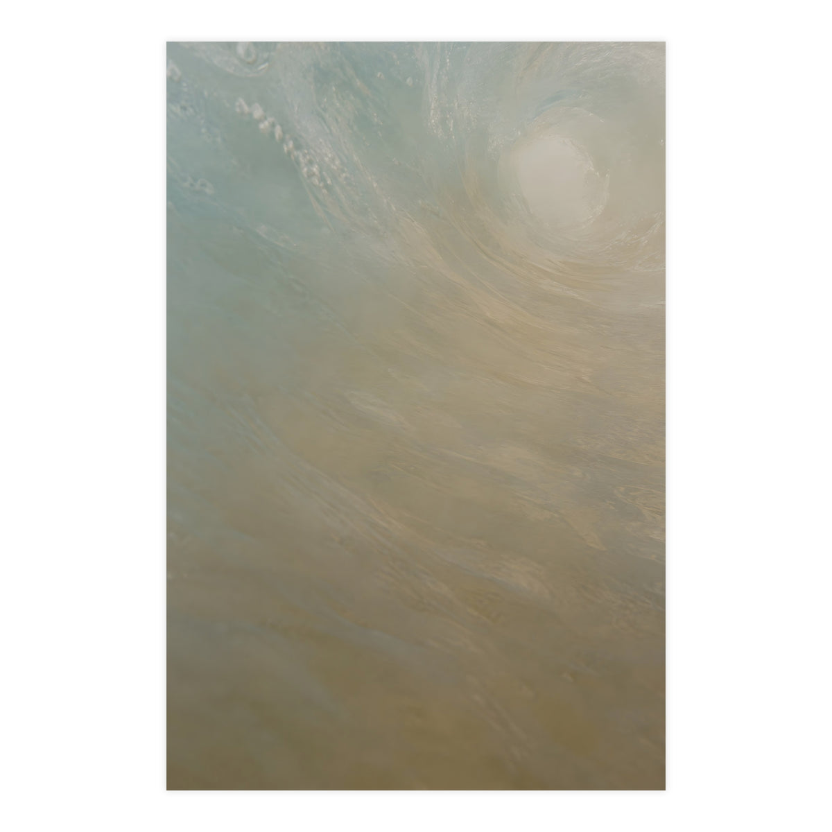 Inside the Wave — inside the wave, 24x36 in print