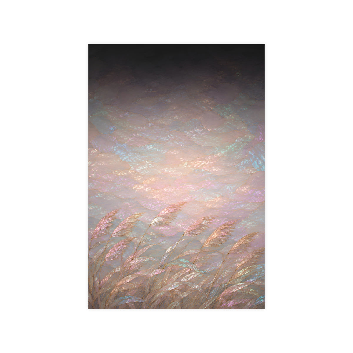 Reeds and Wind — reeds and wind, 12x18 in print