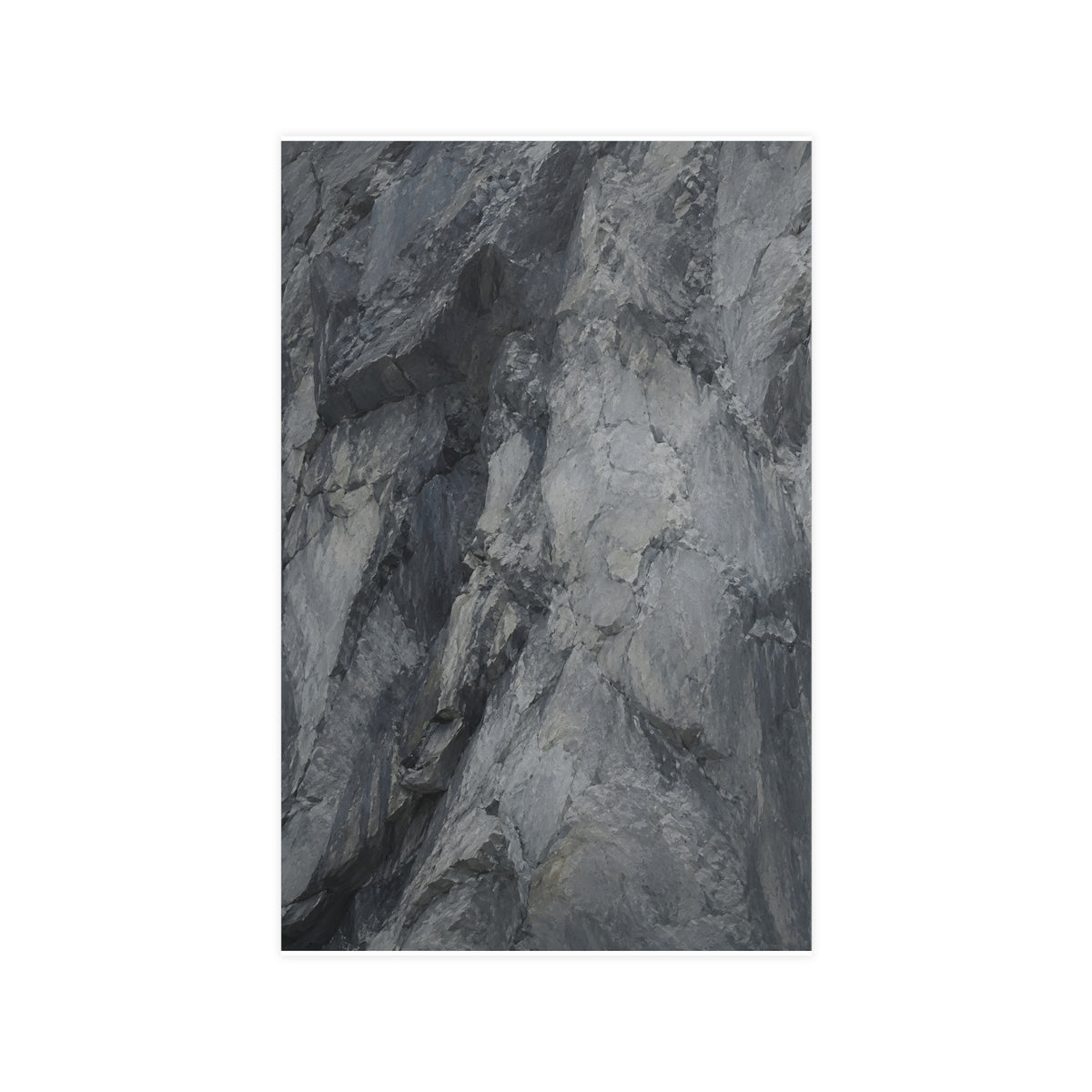 Rock Face — rock face, 11x17 in print