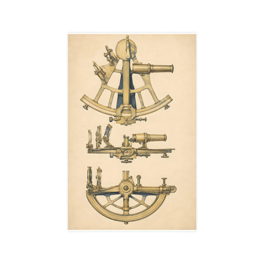 Sextant — sextant, 11x17 in print